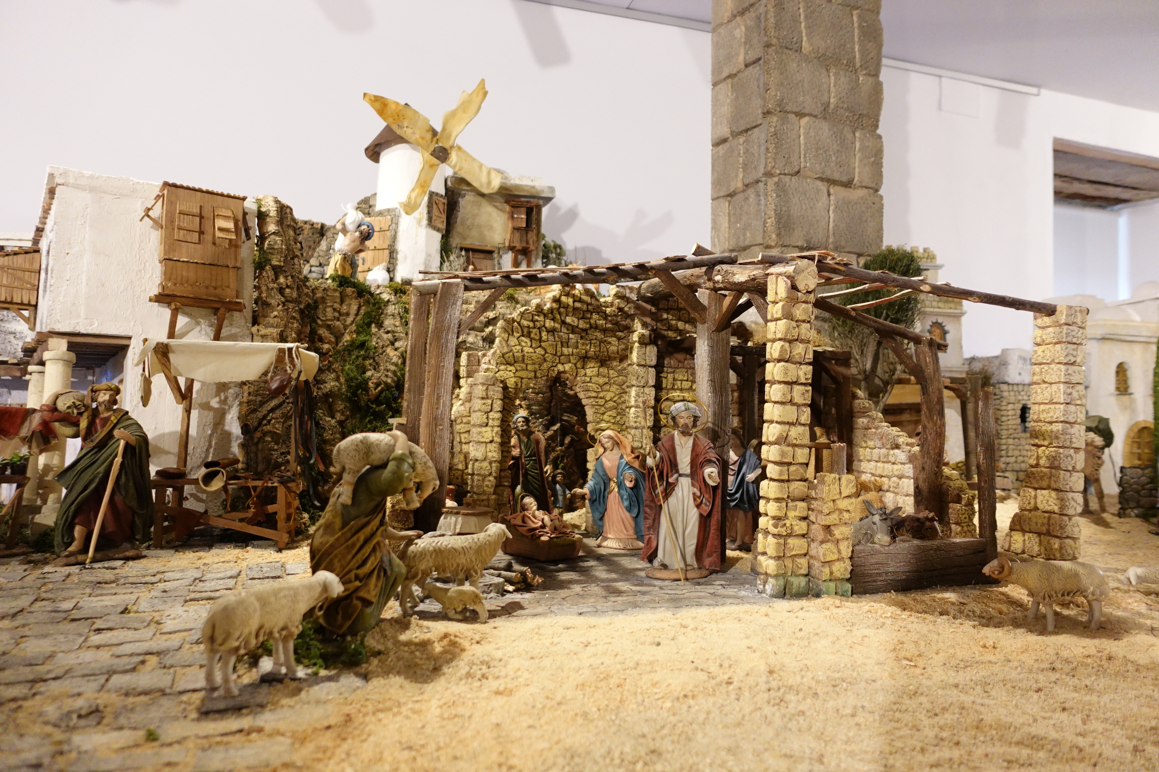 Mas de 27.000 personas han visitado el belen navideno en la torre de los anaya