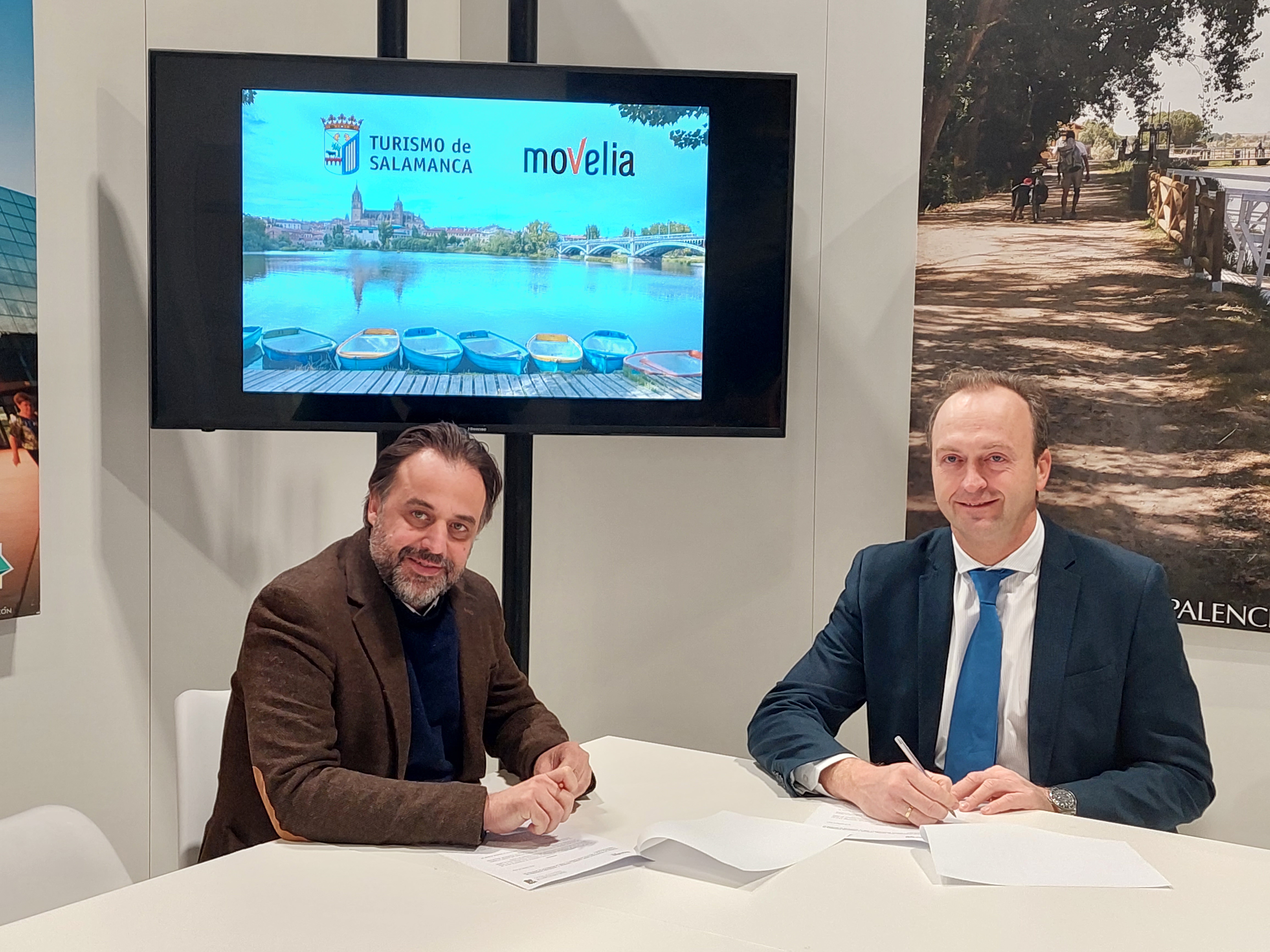 Renovacion del acuerdo de colaboracion entre el Ayuntamiento y Movelia