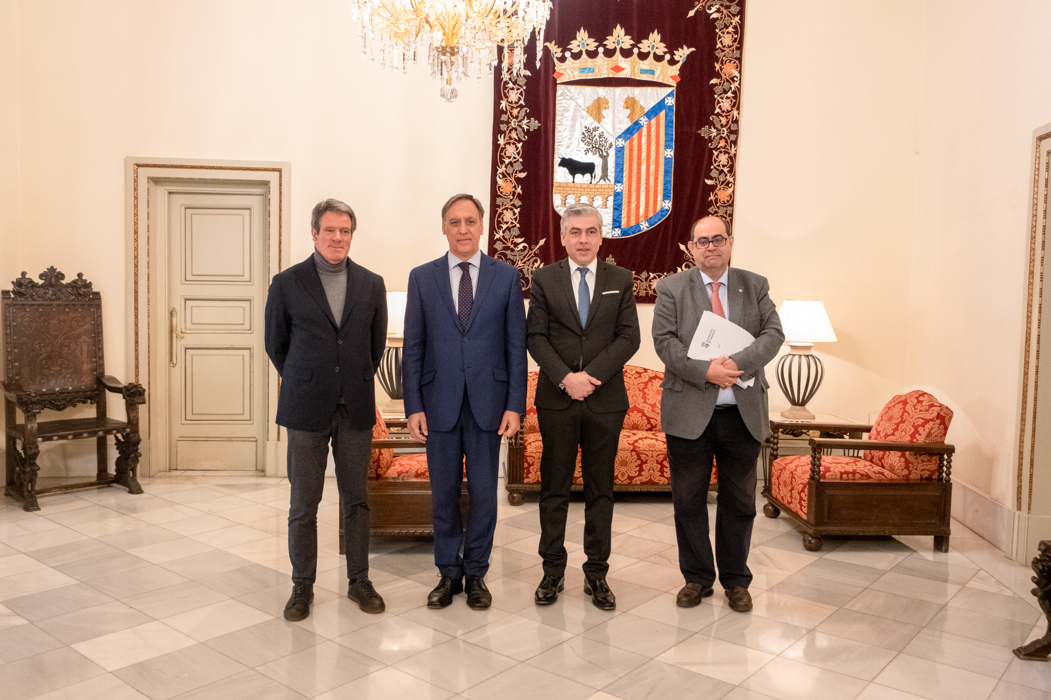 Manuel Tadeu  Carlos Garcia Carbayo  Fernando da Silva y Fernando Rodriguez