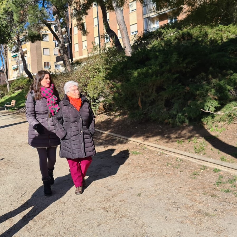 En el barrio Blanco se procedera a mejorar mas zonas verdes