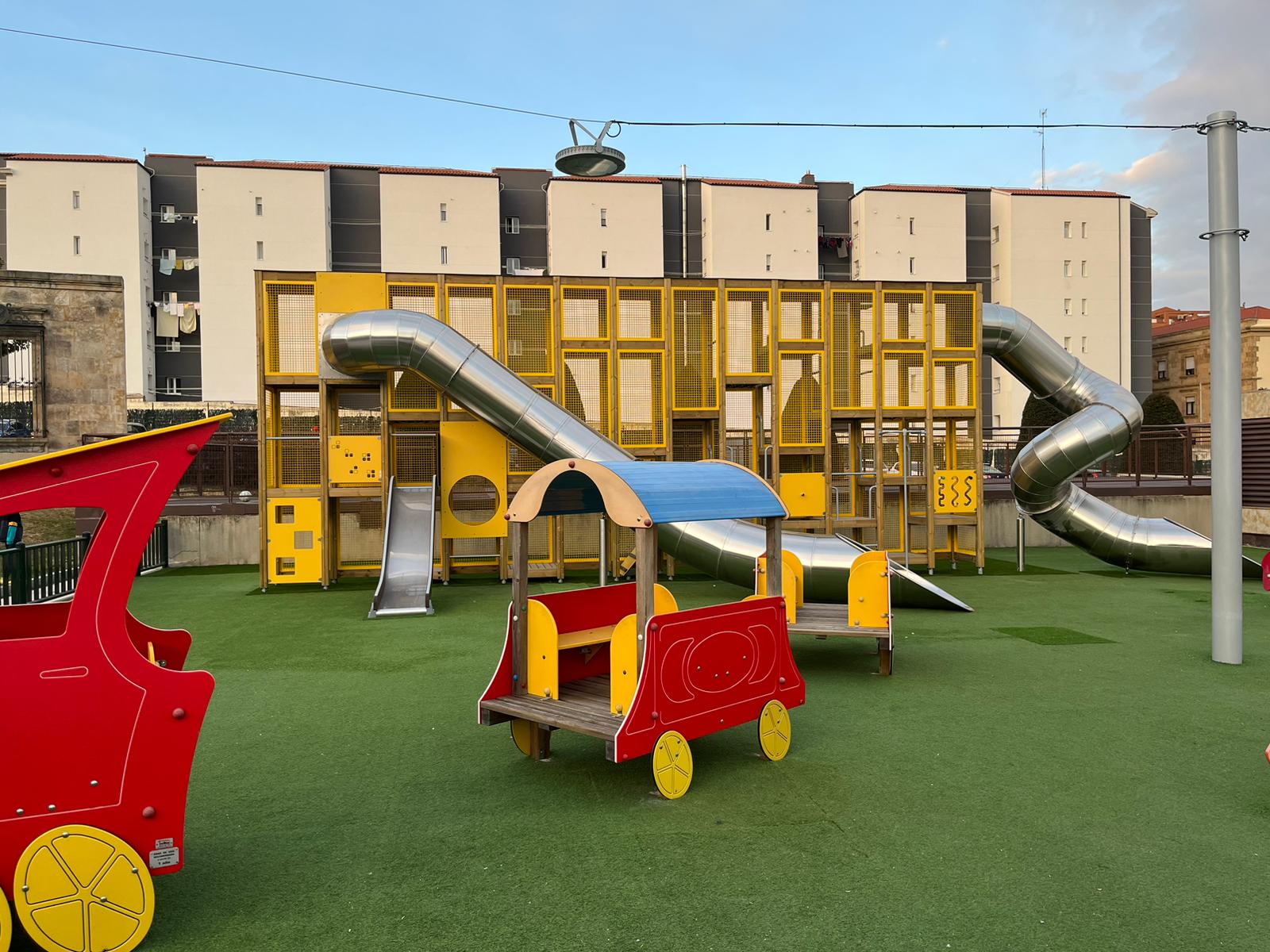 Nuevo juego vertical de habilidades en la Plaza de la Concordia