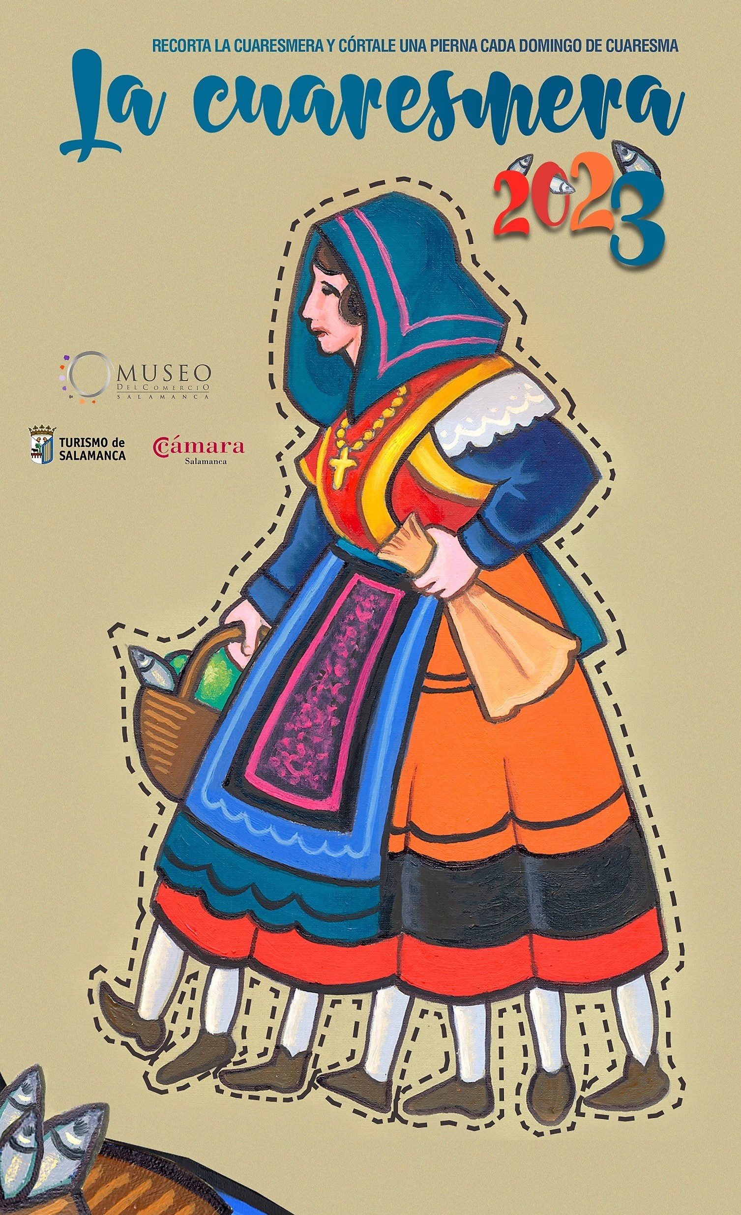 Un ano mas  el Museo del Comercio obsequia con una cuaresmera