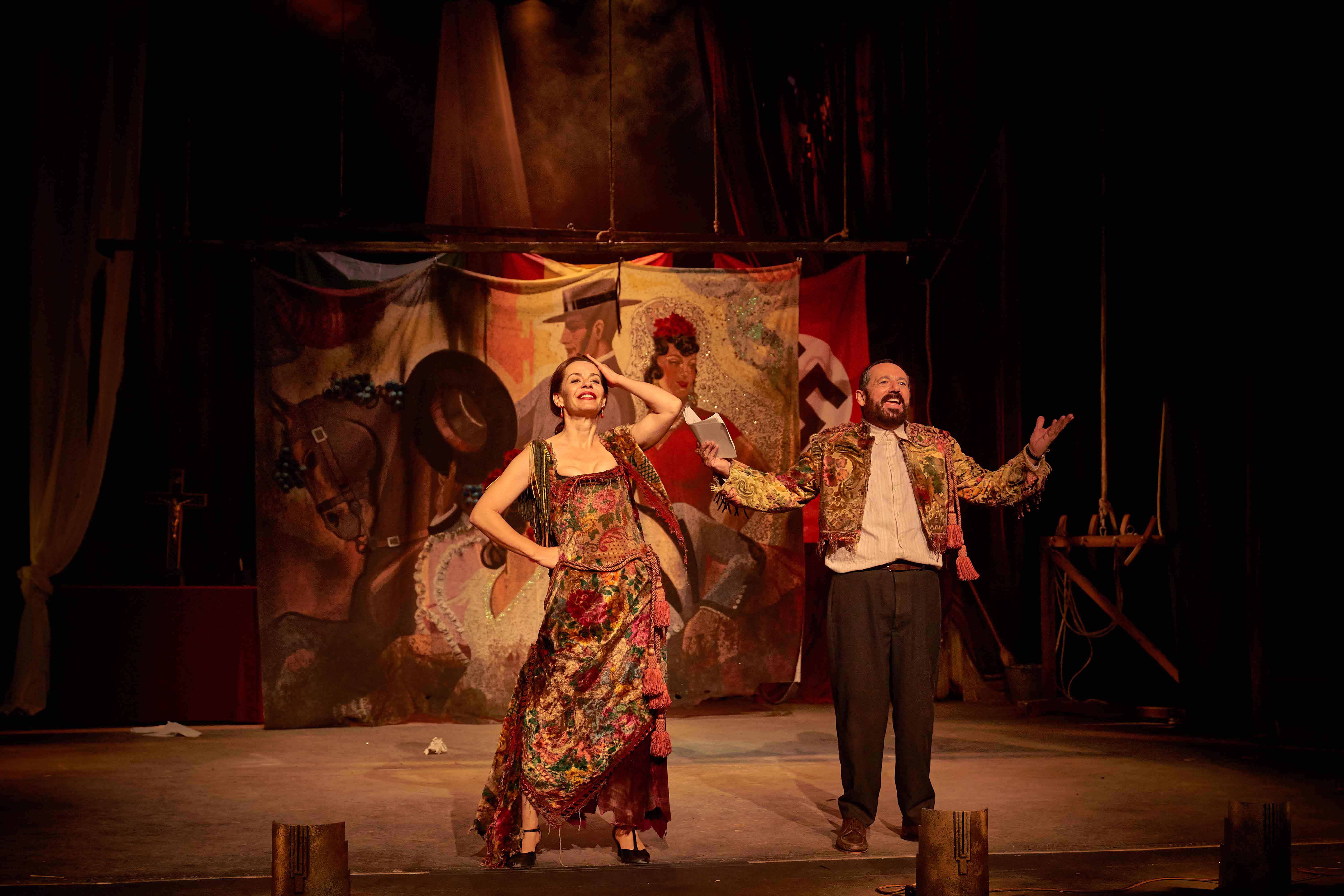 Maria Adanez y Pepon Nieto  en  ¡Ay  Carmela!