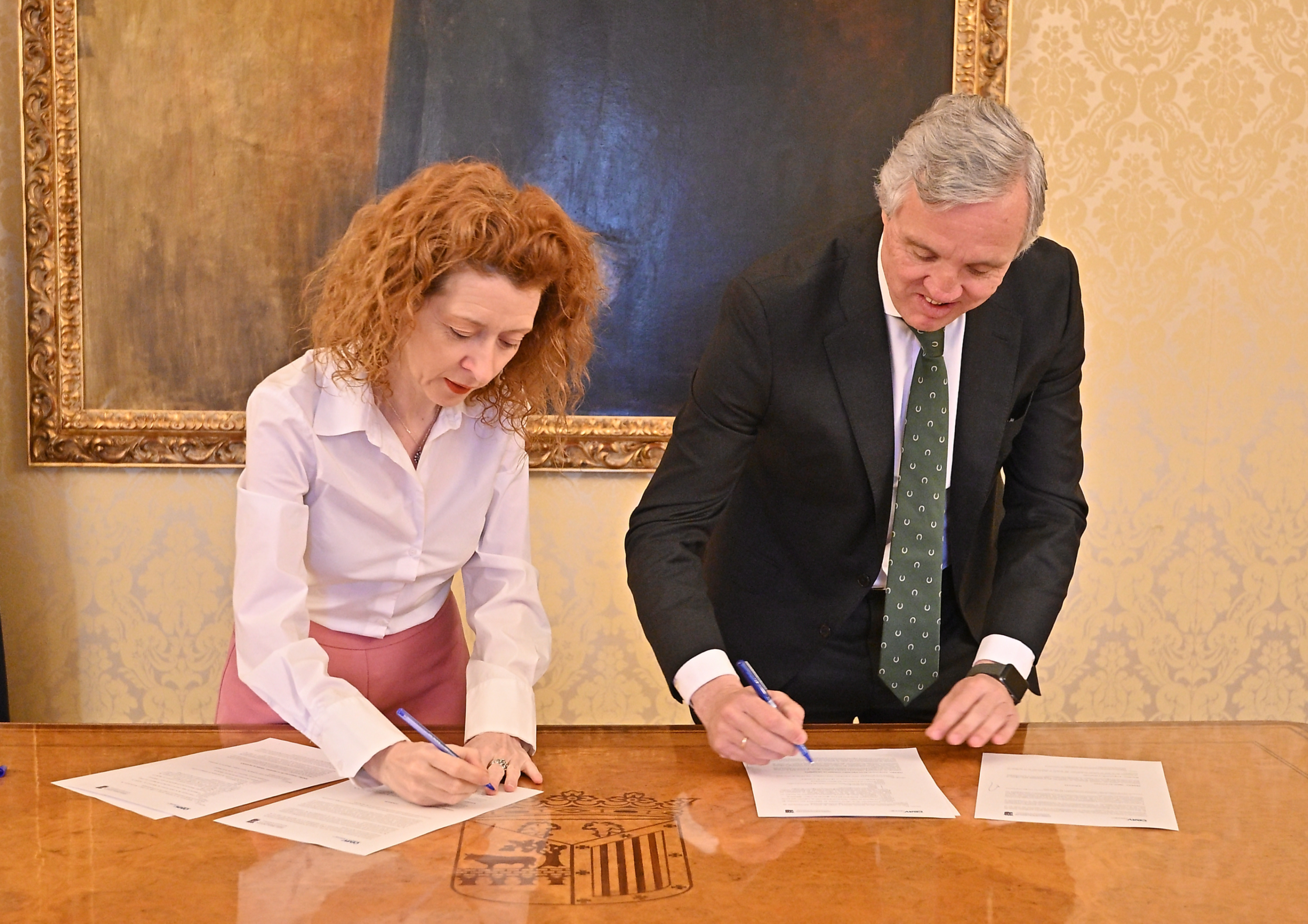 Firma del convenio de colaboracion para la promocion de Salamanca como destino turistico
