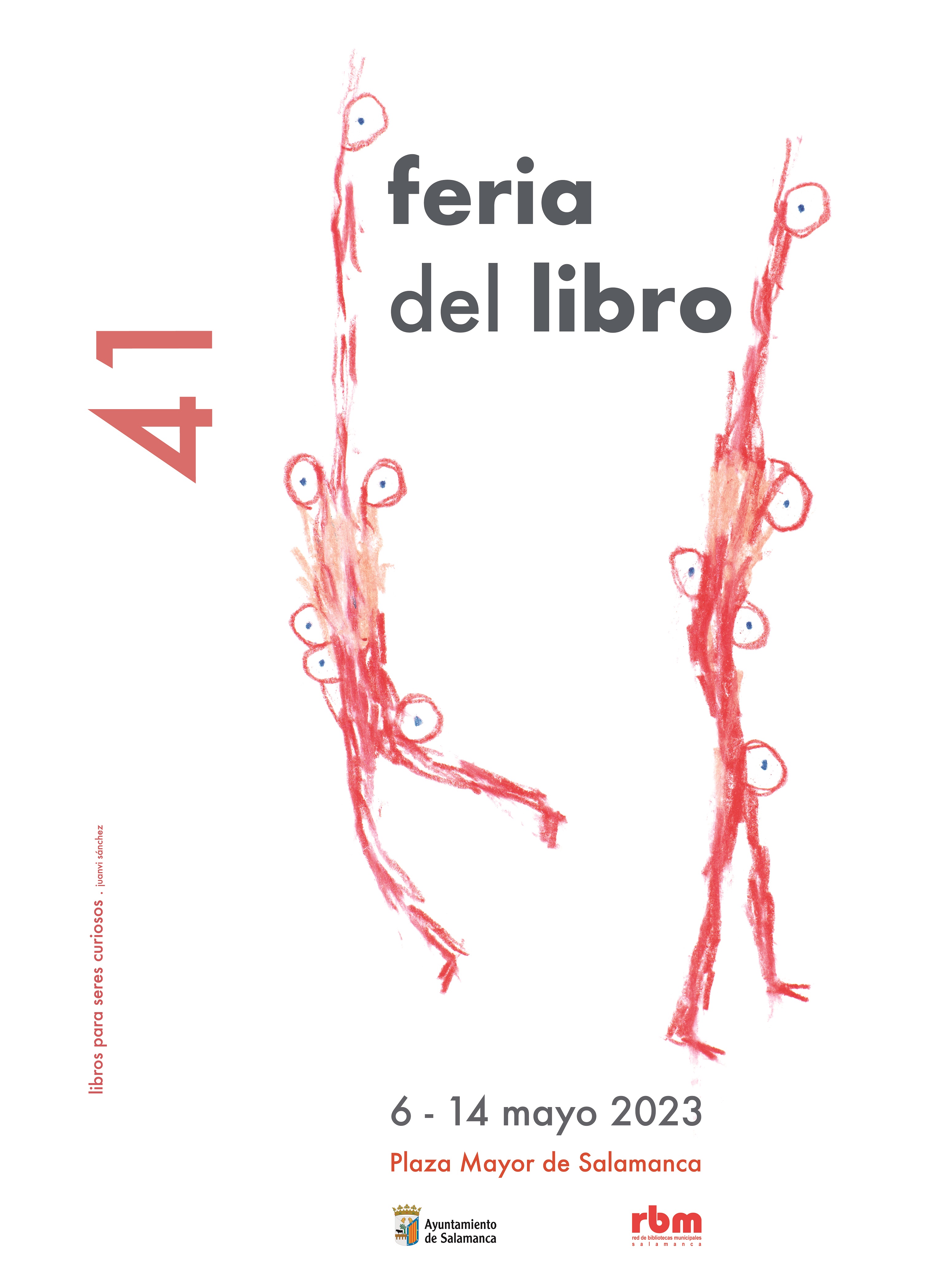 Cartel de la 41 Feria del Libro de Salamanca