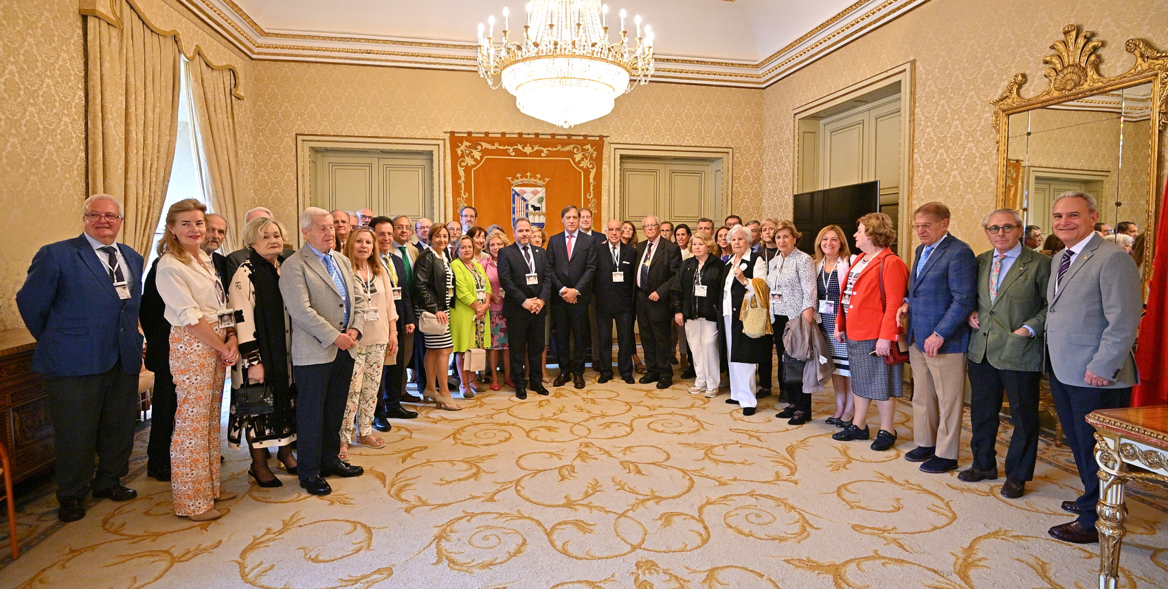 Recepcion a la Federacion Espanola de Circulos y Casinos Culturales