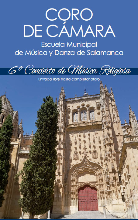 Concierto de musica religiosa  por el Coro de Camara de la Escuela Municipal de Musica y Danza