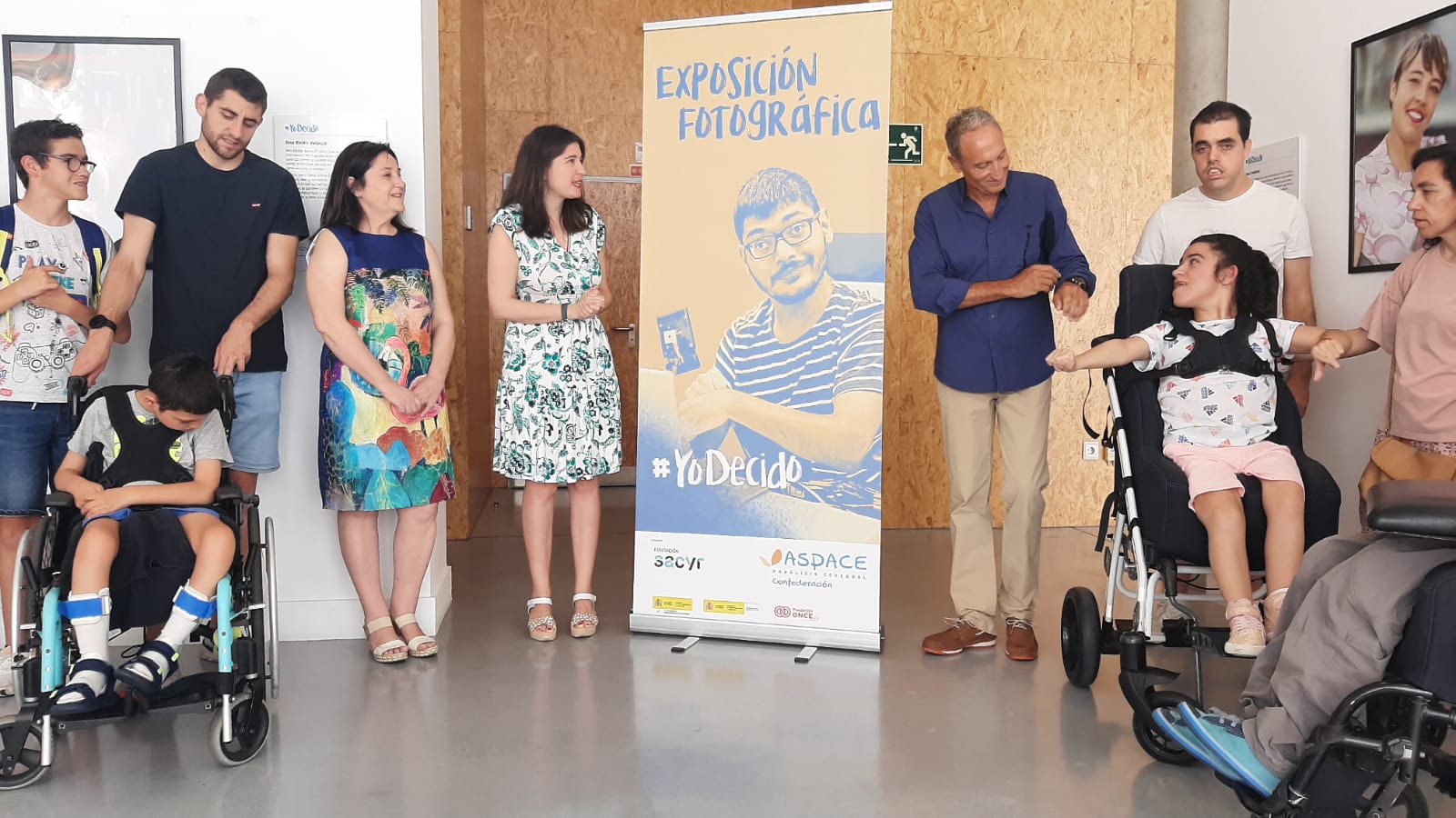 Apertura de la exposicion en el CMI El Charro