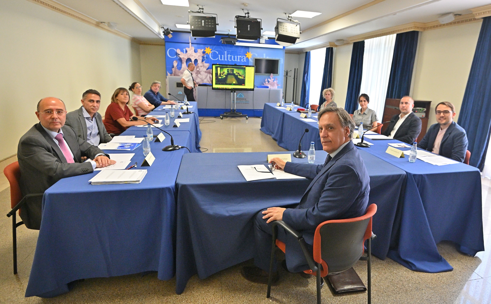 Sesion de constitucion del nuevo Patronato de la Fundacion Salamanca Ciudad de Cultura y Saberes
