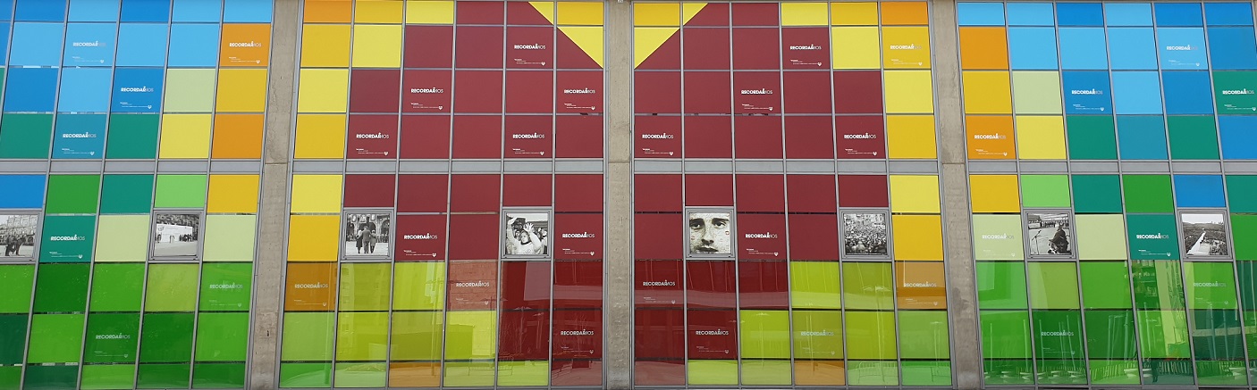 Mural en homenaje a las victimas del terrorismo en El Charro