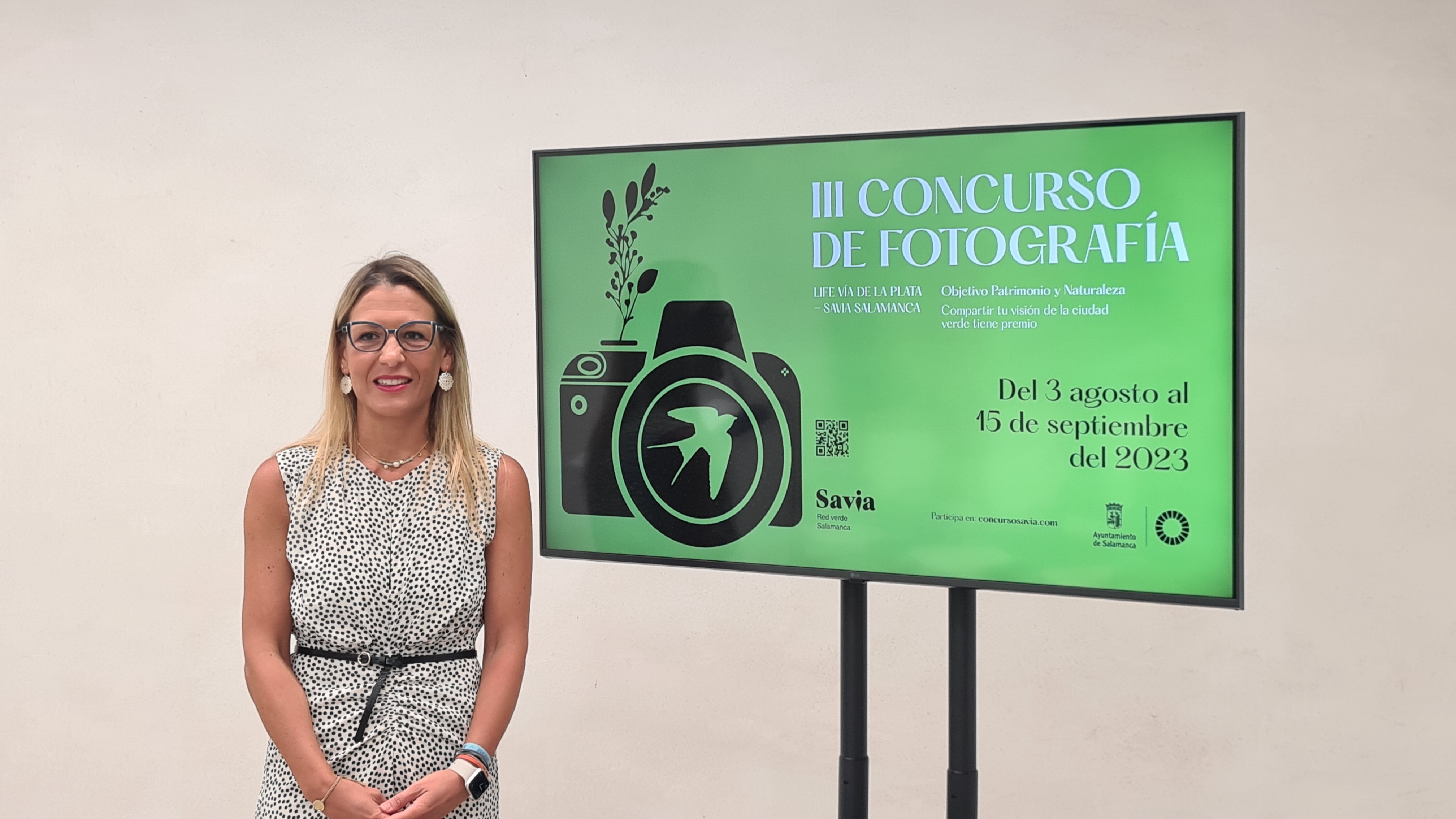 La concejala de Medio Ambiente  Maria Jose Coca