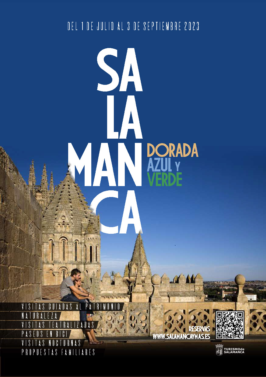 Programa turistico estival Salamanca Dorada Azul y Verde
