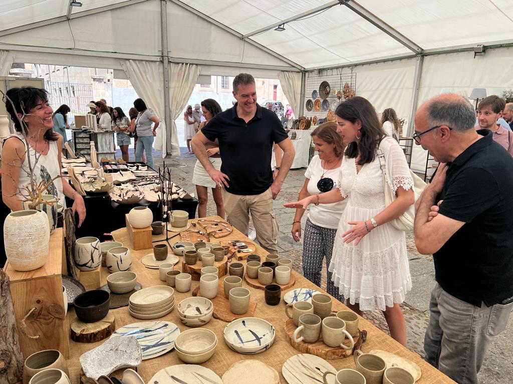 Inauguracion de la XXXV edicion de la Feria del Barro de Salamanca