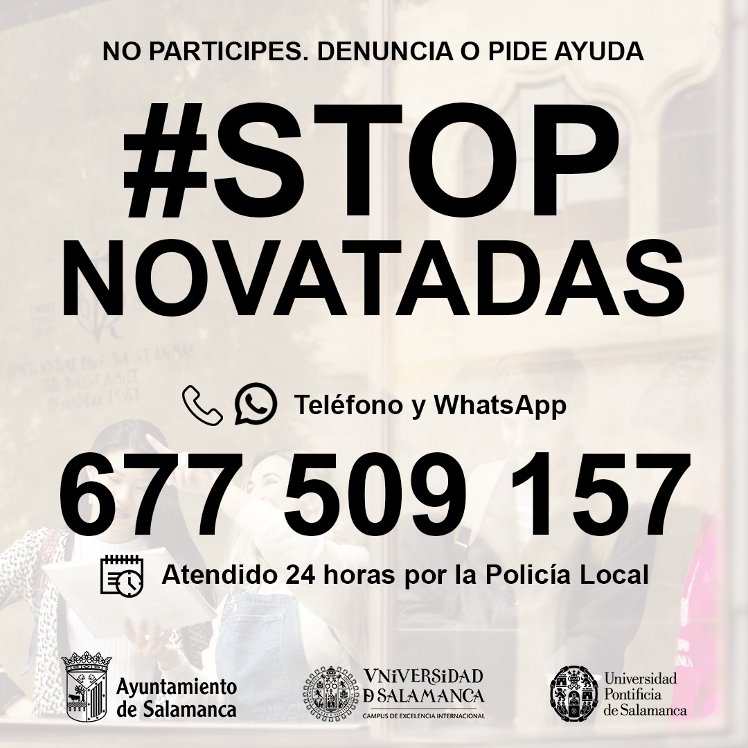 StopNovatadas  campana para combatir posibles practicas vejatorias