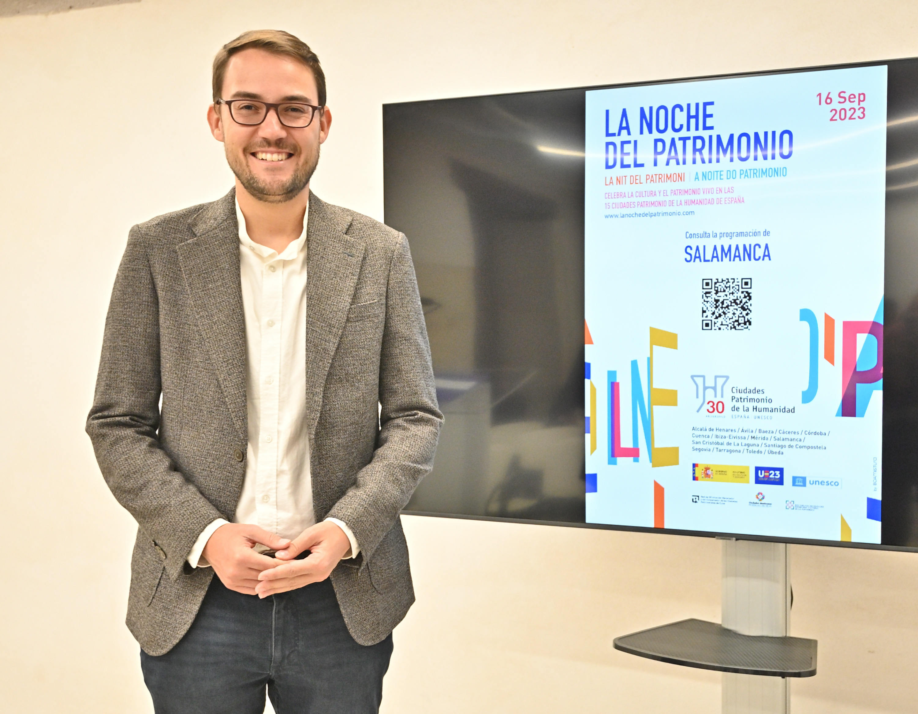 El concejal de Cultura y Turismo  Angel Fernandez
