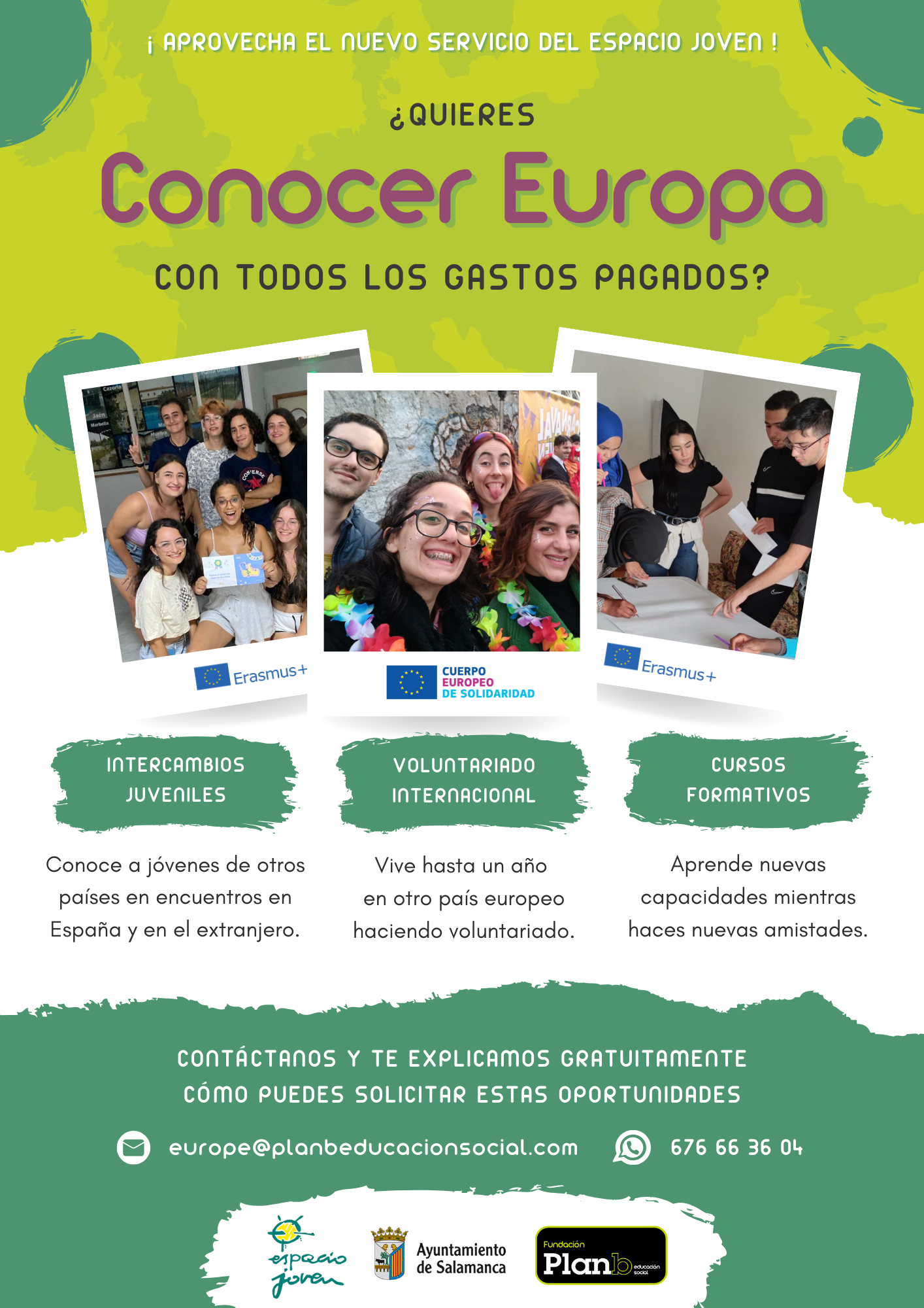 Nuevo servicio de orientacion gratuita del Espacio Joven del Ayuntamiento de Salamanca