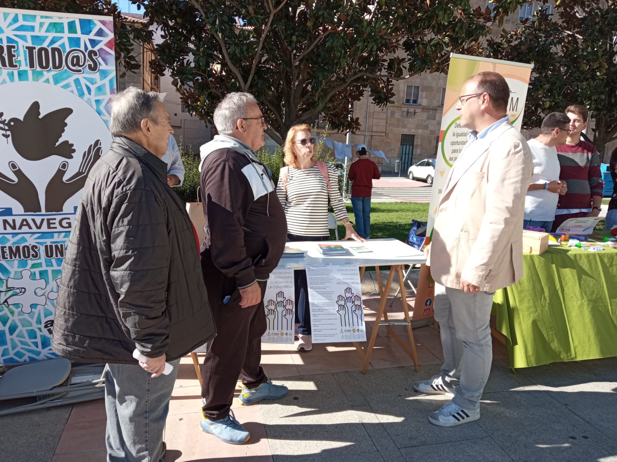 Feria de las Asociaciones en la Plaza de la Concordia
