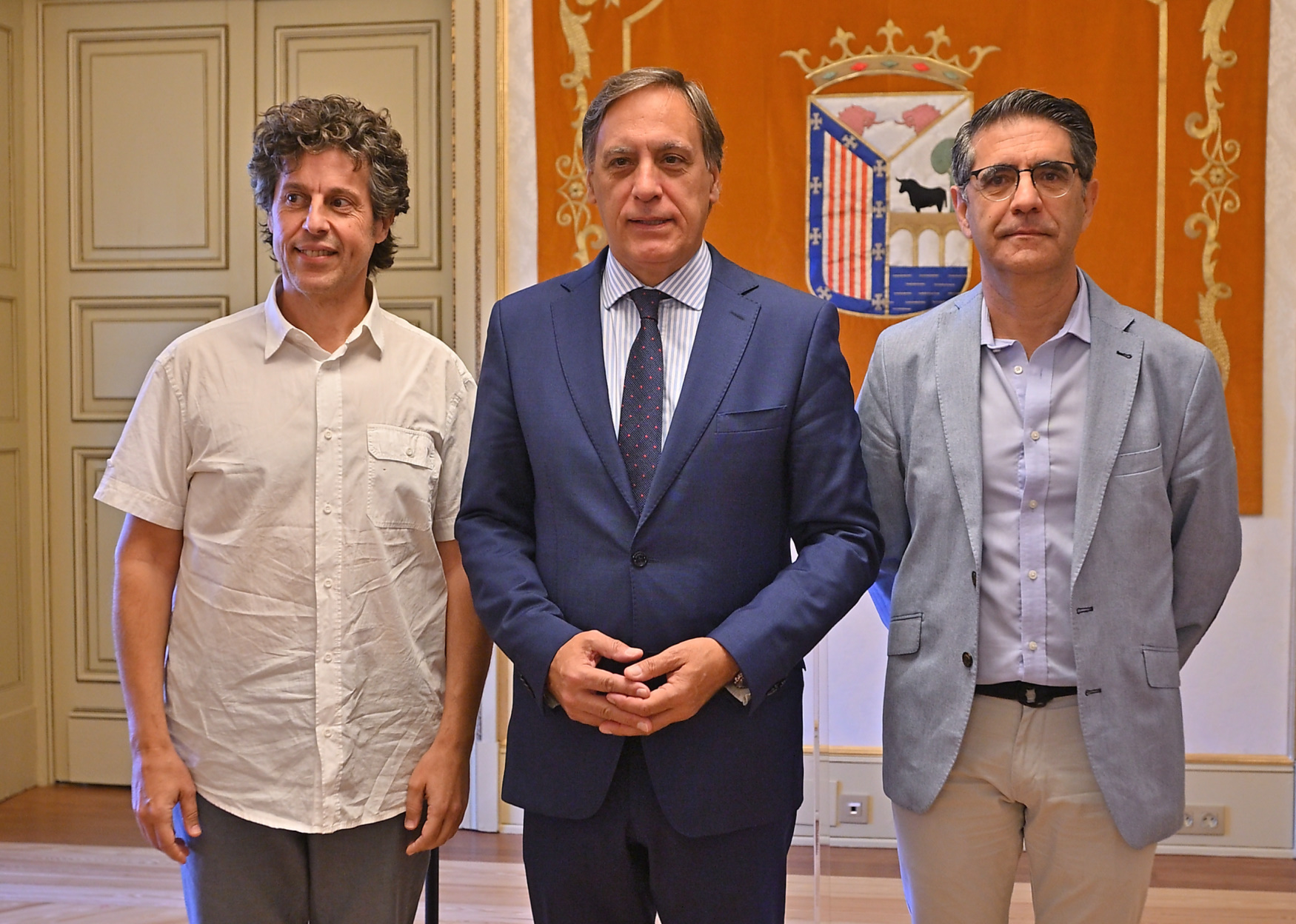 Cristobal Soler  Carlos Garcia Carbayo y Manuel Ventero