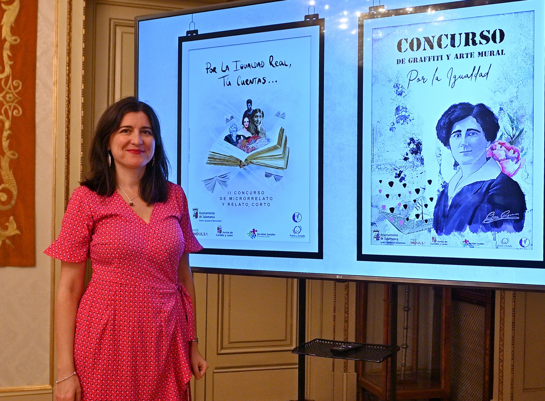 La concejala de Familia e Igualdad de Oportunidades  Miryam Rodriguez