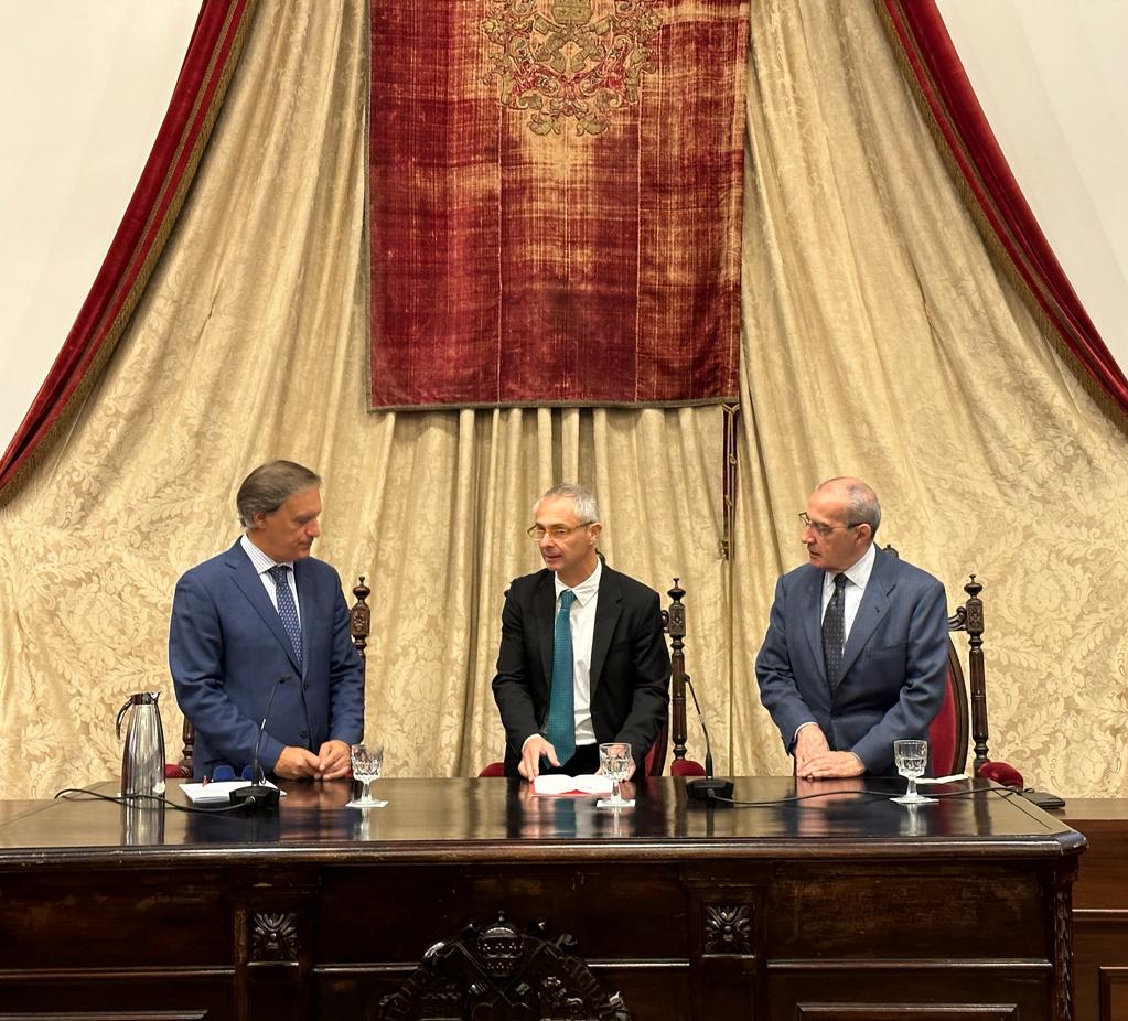 Carlos Garcia Carbayo en la presentacion del nuevo Portal de Historia Hispanica
