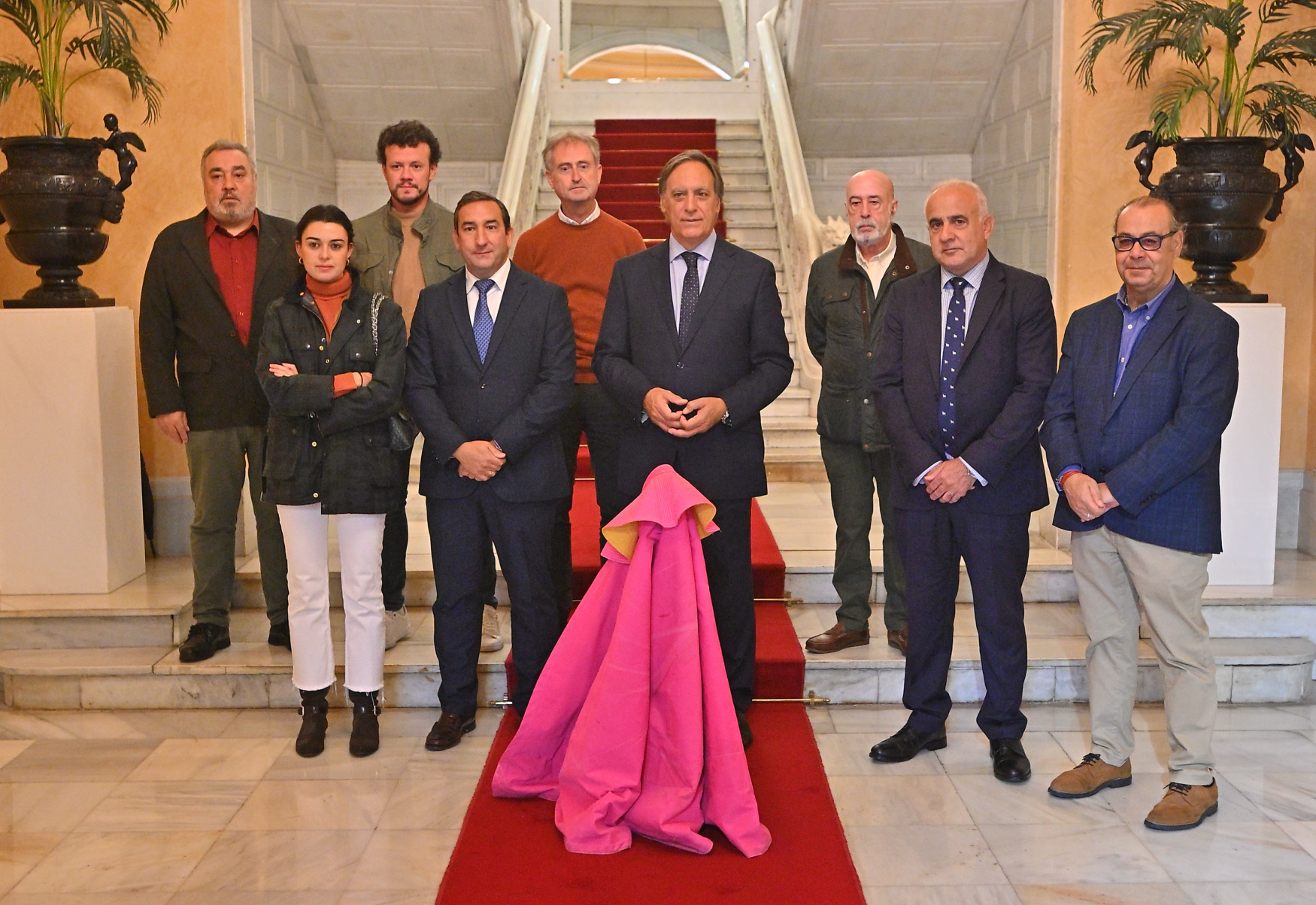 Reunion del jurado del premio a la  Mejor Faena  de la pasada Feria Taurina de Salamanca