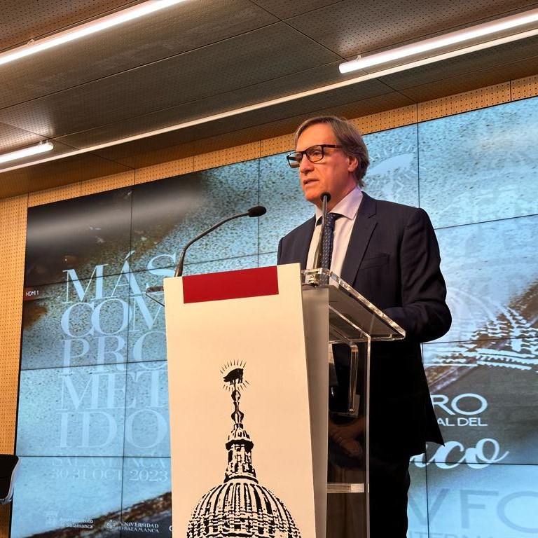 Garcia Carbayo en la inauguracion del IV Foro Internacional del Iberico