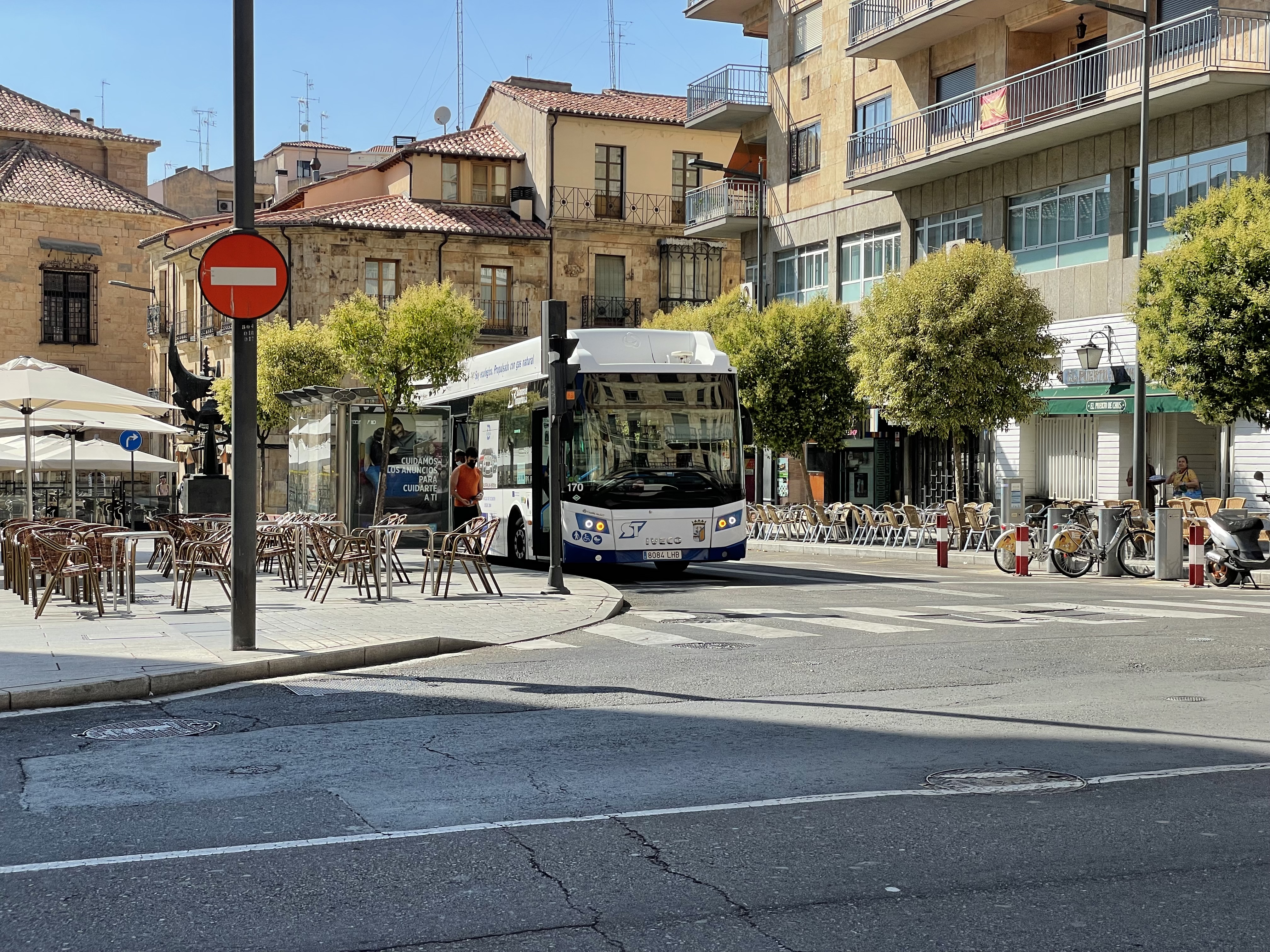 Record historico de usuarios del autobus urbano en un dia laborable