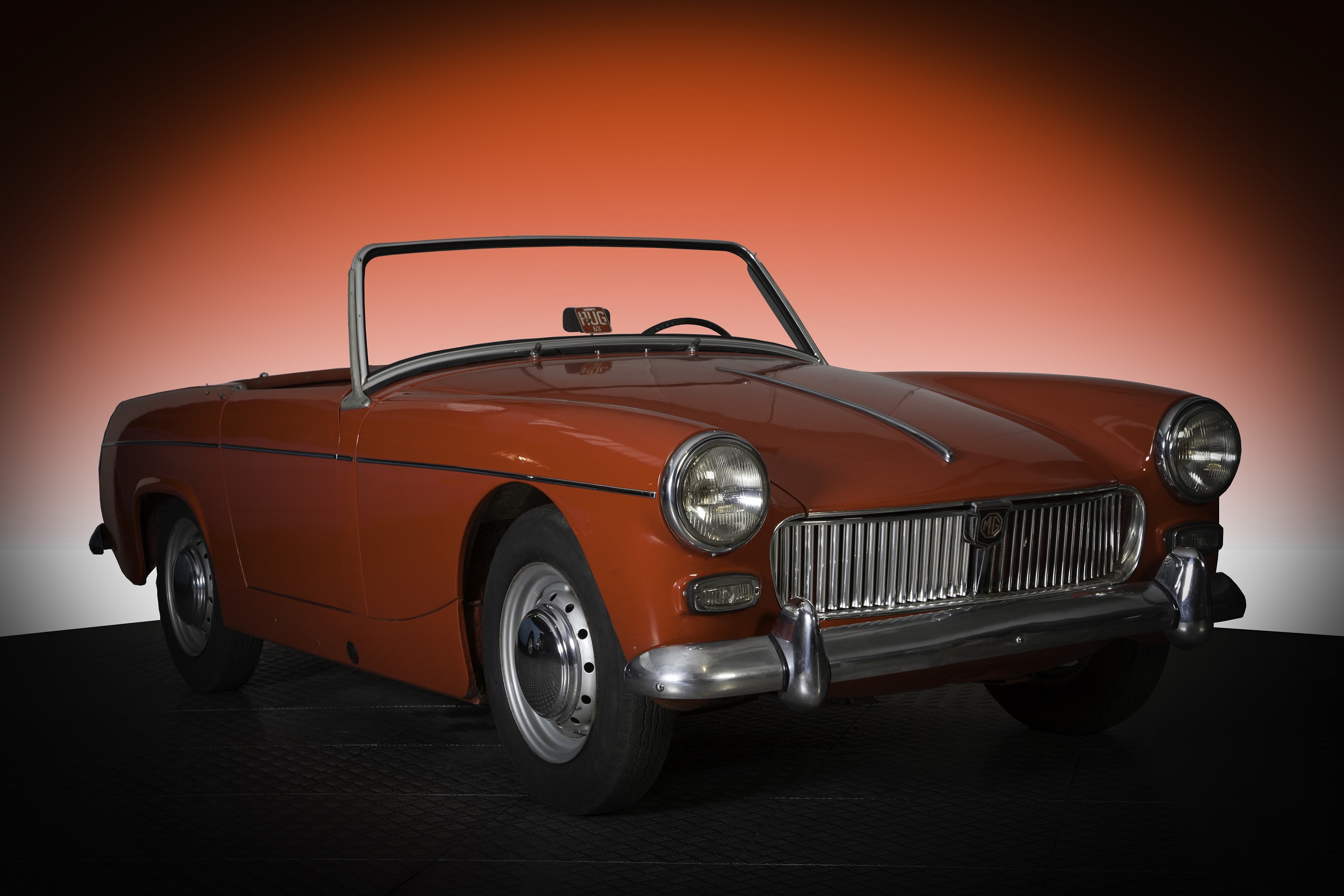 MG Midget MK1 de 1963  pieza del mes en el Museo de Historia de la Automocion de Salamanca