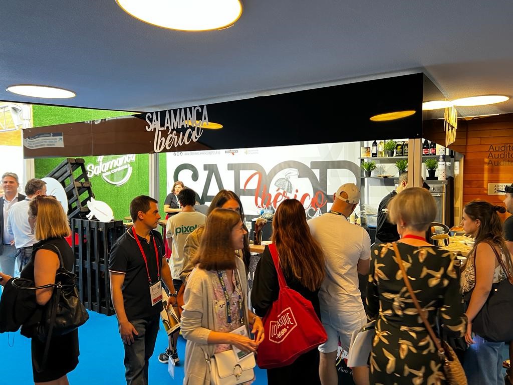 Primera jornada del stand de Salamanca en la San Sebastian Gastronomika
