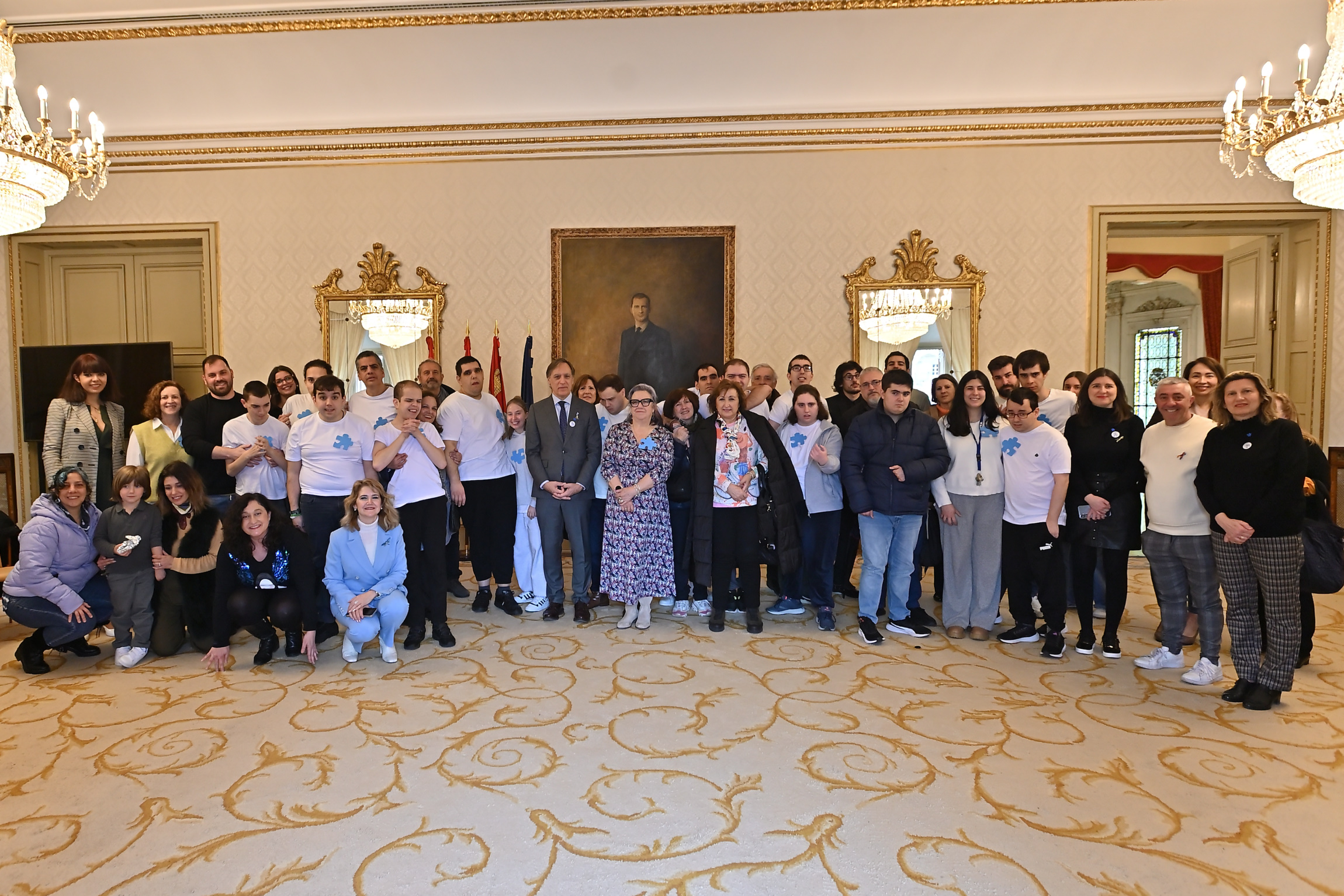 Carbayo recibe a la Asociacion Ariadna  la Asociacion Sindrome de Asperger-TEA de Salamanca