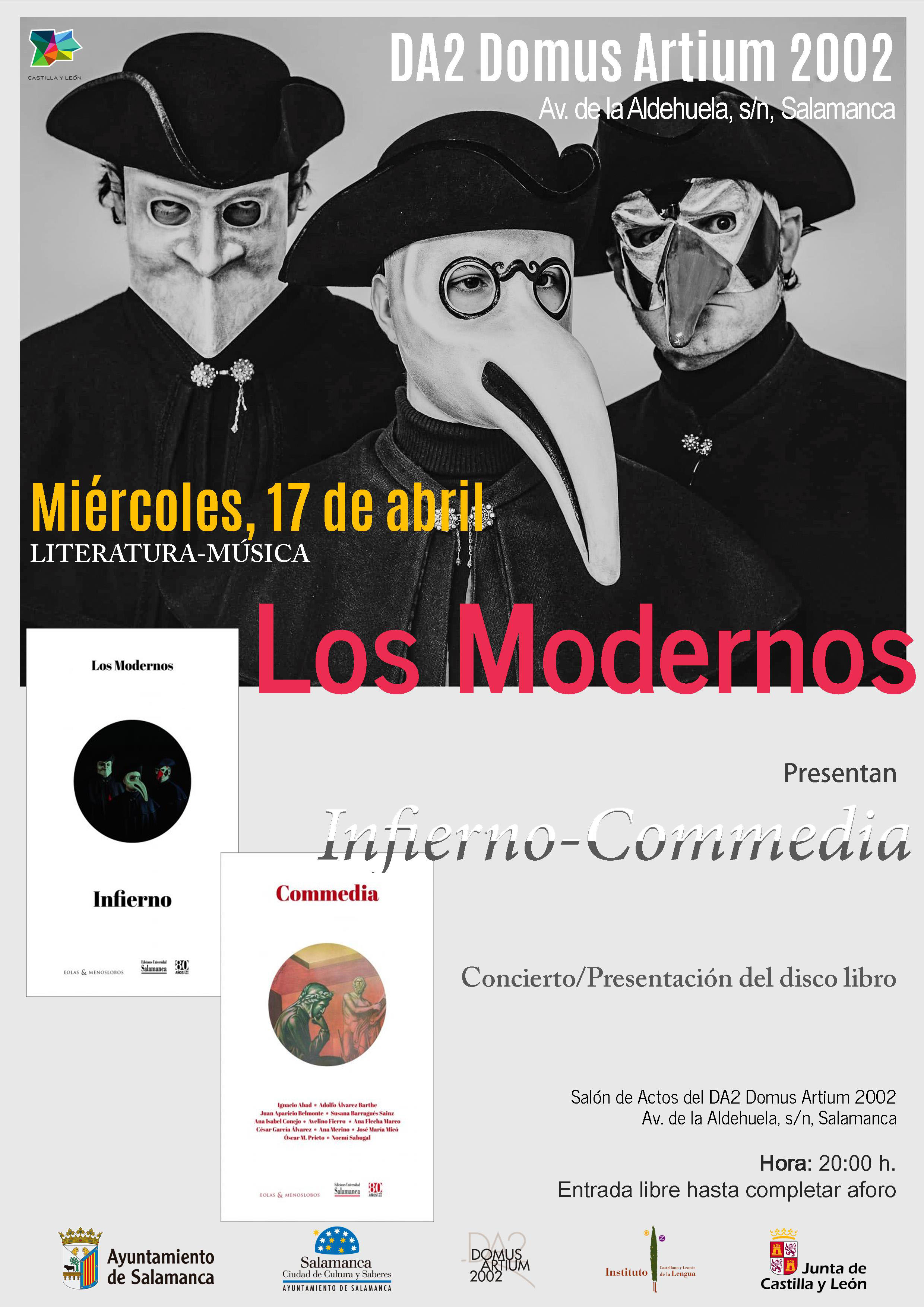 La banda leonesa  Los Modernos  en concierto en el DA2
