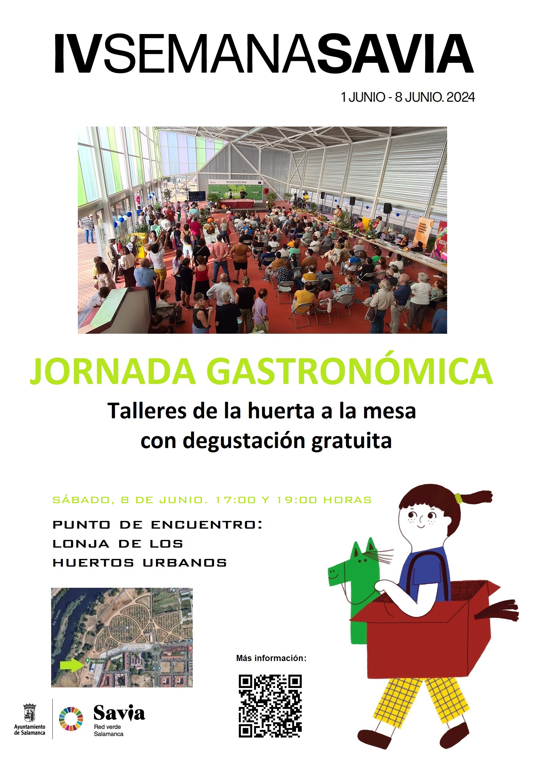 Cartel promocional de las actividades de la IV Semana Savia